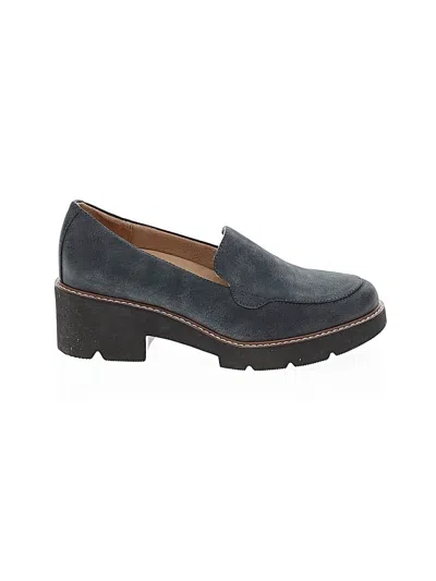 Pre-owned Naturalizer Flats In Blue