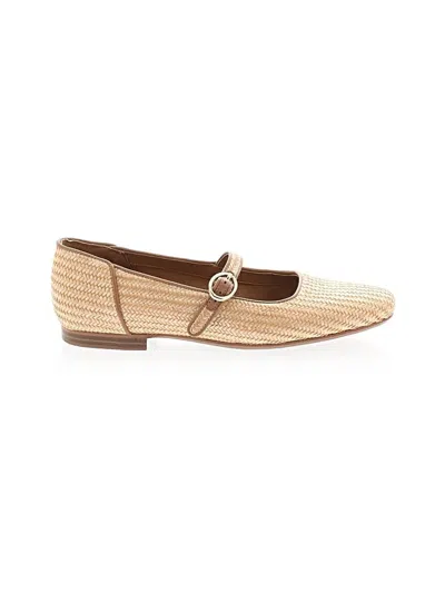 Pre-owned Naturalizer Flats In Brown