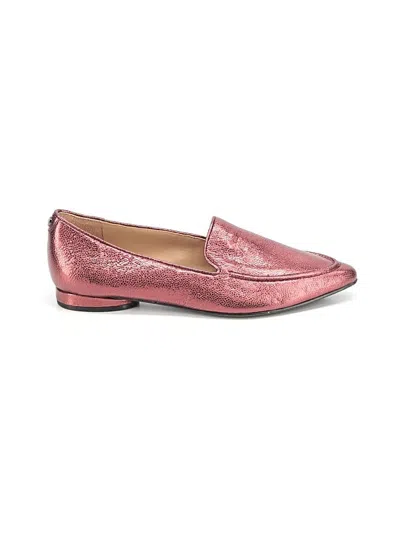 Pre-owned Naturalizer Flats In Burgundy