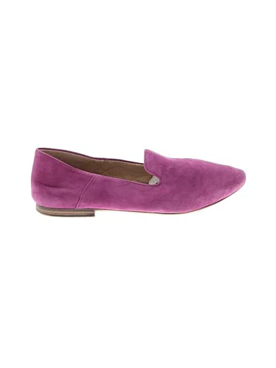 Pre-owned Naturalizer Flats In Purple
