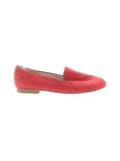Pre-owned Naturalizer Flats In Red