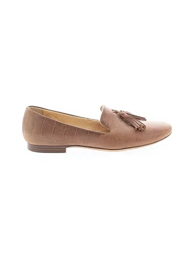 Pre-owned Naturalizer Flats In Tan