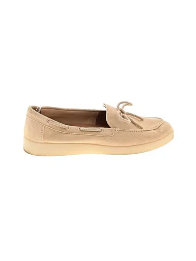 Pre-owned Naturalizer Flats In Tan