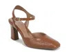 Naturalizer Frankie Ankle Strap Pump In Brown