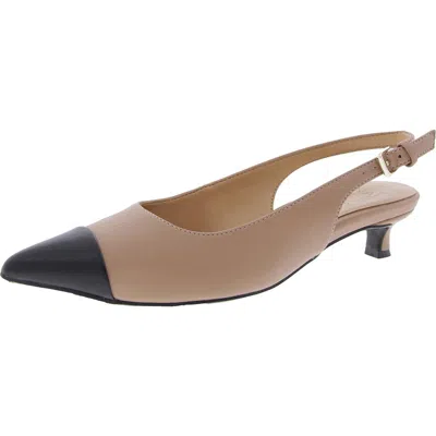 Naturalizer Gazing Womens Adjustable Manmade Slingback Heels In Multi