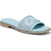 Naturalizer Women's Genevieve Open Square Toe Slide Sandals In Blue