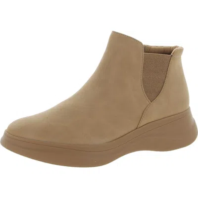Naturalizer Genn-swerve Womens Zipper Round Toe Booties In Multi