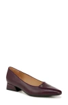 Naturalizer Georgia Pump In Deep Plum Faux Leather