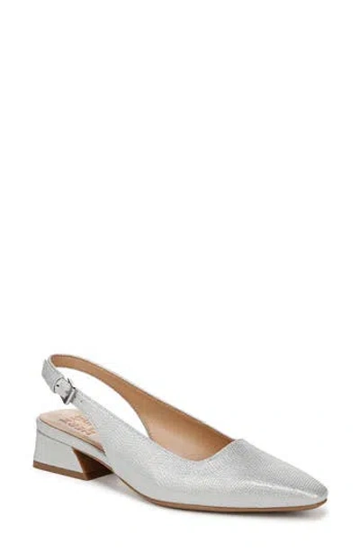 Naturalizer Ginger Slingback Pump In Silver