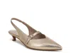 Naturalizer Grayson Slingback Mary Jane Flat In Gold