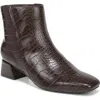 Naturalizer Hadley Square Toe Bootie In Animal Print