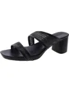 Naturalizer Inez 2 Sandal Women 10.5 Black Slip-on Square Toe Block Heel Khd1093 In Multi