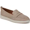 Naturalizer Ingrid Slip-on Sneaker In Wam Taupe Tan Faux Nubuck