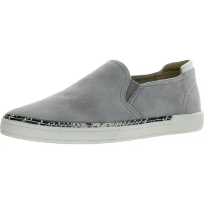 Naturalizer Jade Womens Leather Slip-on Sneakers In Multi
