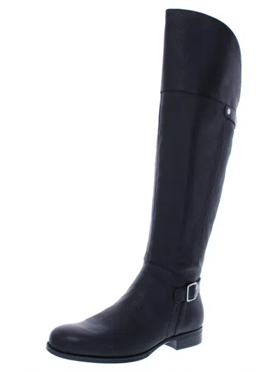 Naturalizer January Womens Buckle Tall Over-the-knee Boots In Black