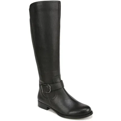 Naturalizer Jaya Womens Zipper Leather Knee-high Boots In Multi