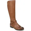 Naturalizer Jaya Womens Zipper Leather Knee-high Boots In Multi