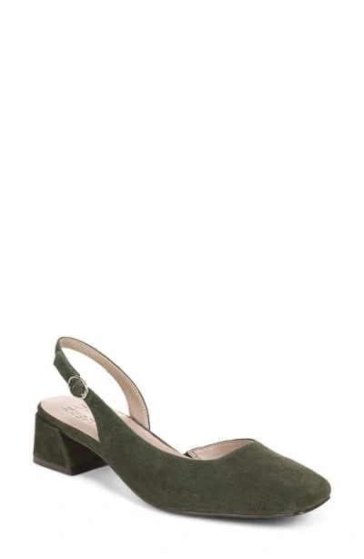 Naturalizer Jayla Half D'orsay Slingback Pump In Green