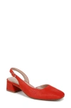 Naturalizer Jayla Half D'orsay Slingback Pump In Maserati Red