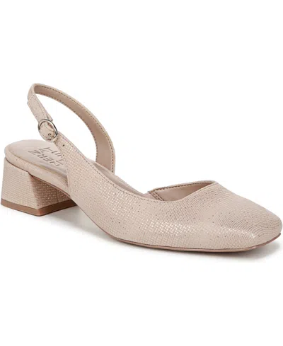 Naturalizer Jayla Mid-heel Square Toe Slingback Pumps