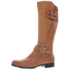 Naturalizer Jessie Womens Leather Riding Boots In Multi