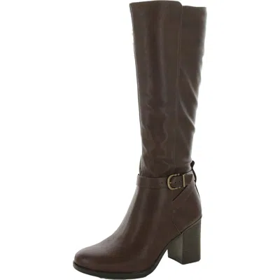 Naturalizer Joslynn Womens Faux Leather Knee-high Boots In Multi