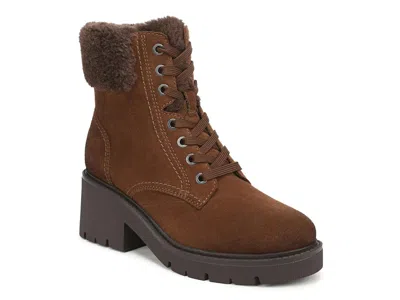 Naturalizer Jovani Cozy Platform Bootie In Brown