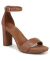 Naturalizer Joy Ankle Strap Sandal In English Tea Leather,cork