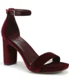 Naturalizer Joy Square Toe Ankle Strap Dress Sandals In Multi