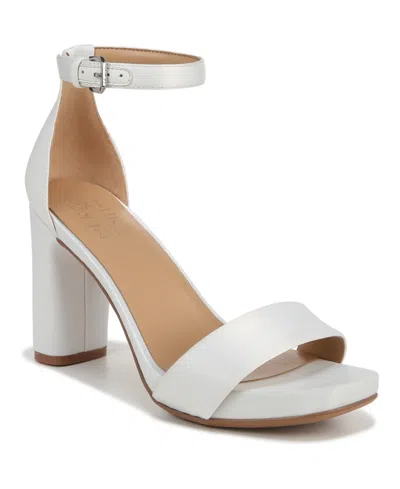 NATURALIZER JOY SQUARE TOE ANKLE STRAP DRESS SANDALS