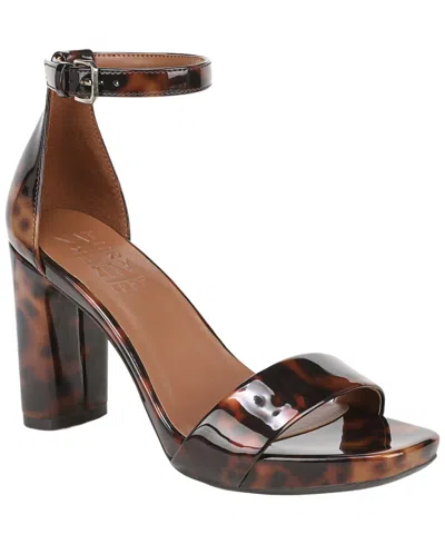 Naturalizer Joy Square Toe Ankle Strap Dress Sandals In Multi