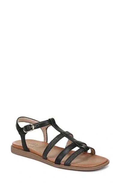 Naturalizer Wide Width Julia Sandal In Black