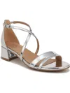 Naturalizer June Ankle Strap Sandal In Silver