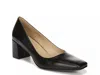Naturalizer Karina Pump G5099l1-001 Black Leather Block Heel Hawk218 In Black