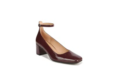 Naturalizer Karina Women's Brown Ankle Strap Block Heel Dress Shoes Jobb669