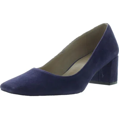 Naturalizer Karina Womens Leather Square Toe Pumps In Multi