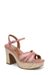 Naturalizer Katalina Platform Sandal In Pink
