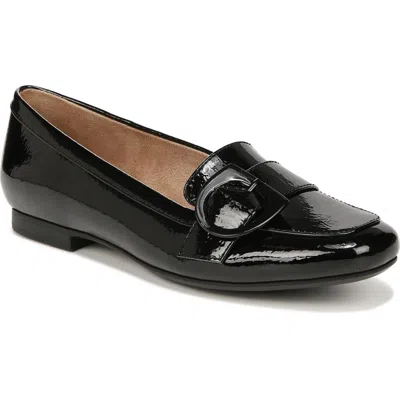 Naturalizer Kayden Womens Comfort Insole Slip On Loafers In Black