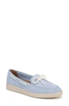 Naturalizer Keelboat Boat Shoe In Ice Blue Suede