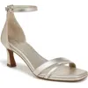 Naturalizer Khloe Ankle Strap Sandal In Champagne Gold