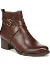 Naturalizer Kimbra Womens Faux Leather Short Ankle Boots In Multi