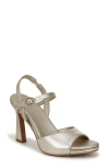 Naturalizer Lala Ankle Strap Sandal In Champagne