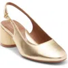 Naturalizer Lane Slingback Pump In Gold