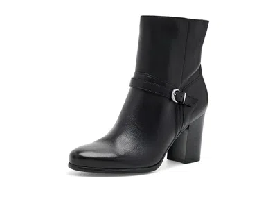 NATURALIZER LEIGHTON WOMEN'S BOOTS BLACK LEATHER: 9 M (B)