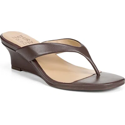 Naturalizer Lenna Womens Slip On Wedge Sandals