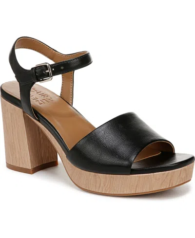NATURALIZER WOMEN'S LILLY BLOCK HEEL PLATFORM SANDALS