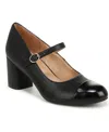 Naturalizer Loveable Mary Jane Pump In Black Faux Leather