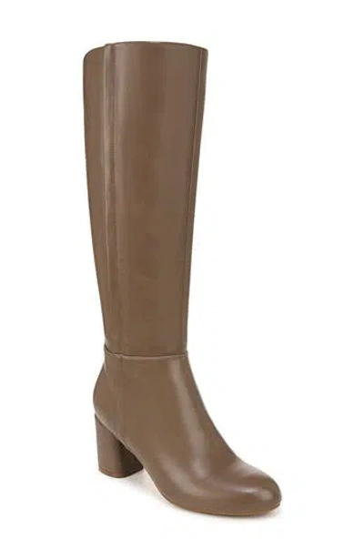 Naturalizer Loving Block Heel Boot In Brown