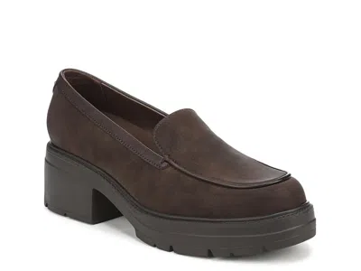 Naturalizer Luly Platform Loafer In Brown