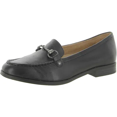 Naturalizer Macey Womens Man Made Loafers In Black